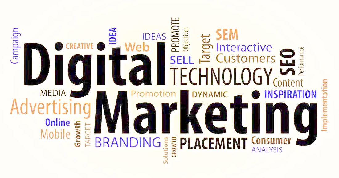 Digital Marketing Word-cloud